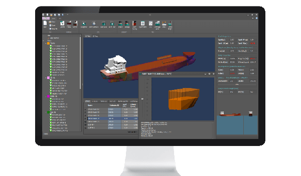 3D interface loading computer for tanker